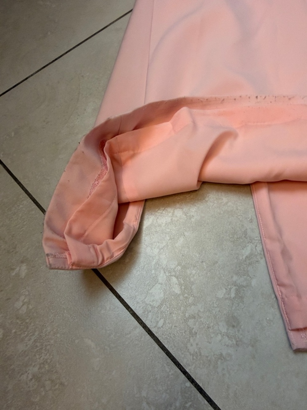 Eliza J Blush Pink Sleeveless Ruffle-Front Evening Gown - Picture 9 of 12
